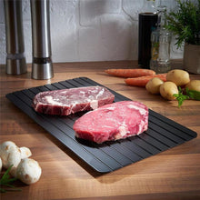 Load image into Gallery viewer, Fast Defrosting Thaw Food Tray for Meat and Seafood
