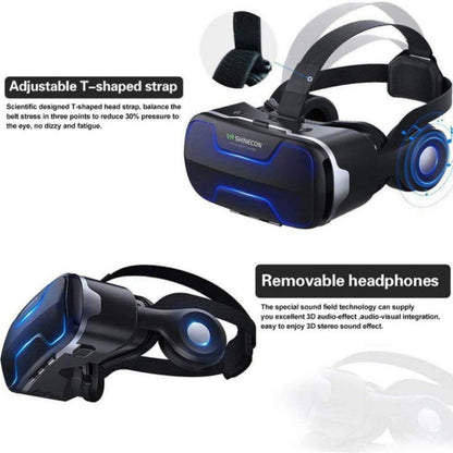 Dragon Flash VR Gaming Headset With Controller
