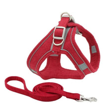 Load image into Gallery viewer, Pet Adjustable Reflective Chest Harness
