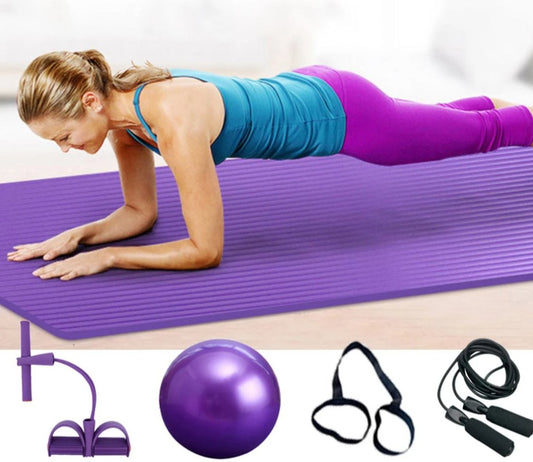Deluxe Yoga Fitness 5 pcs Exercise Set
