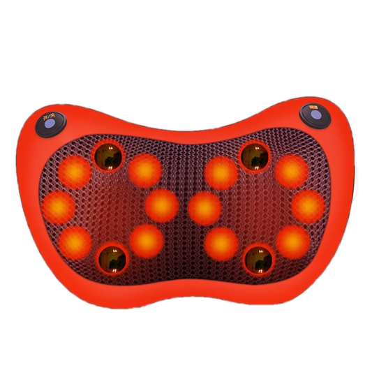 Portable Heated Shoulder and Neck Massage Pillow