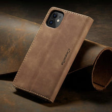 Load image into Gallery viewer, Luxury Magnetic Flip Wallet Case for iPhone
