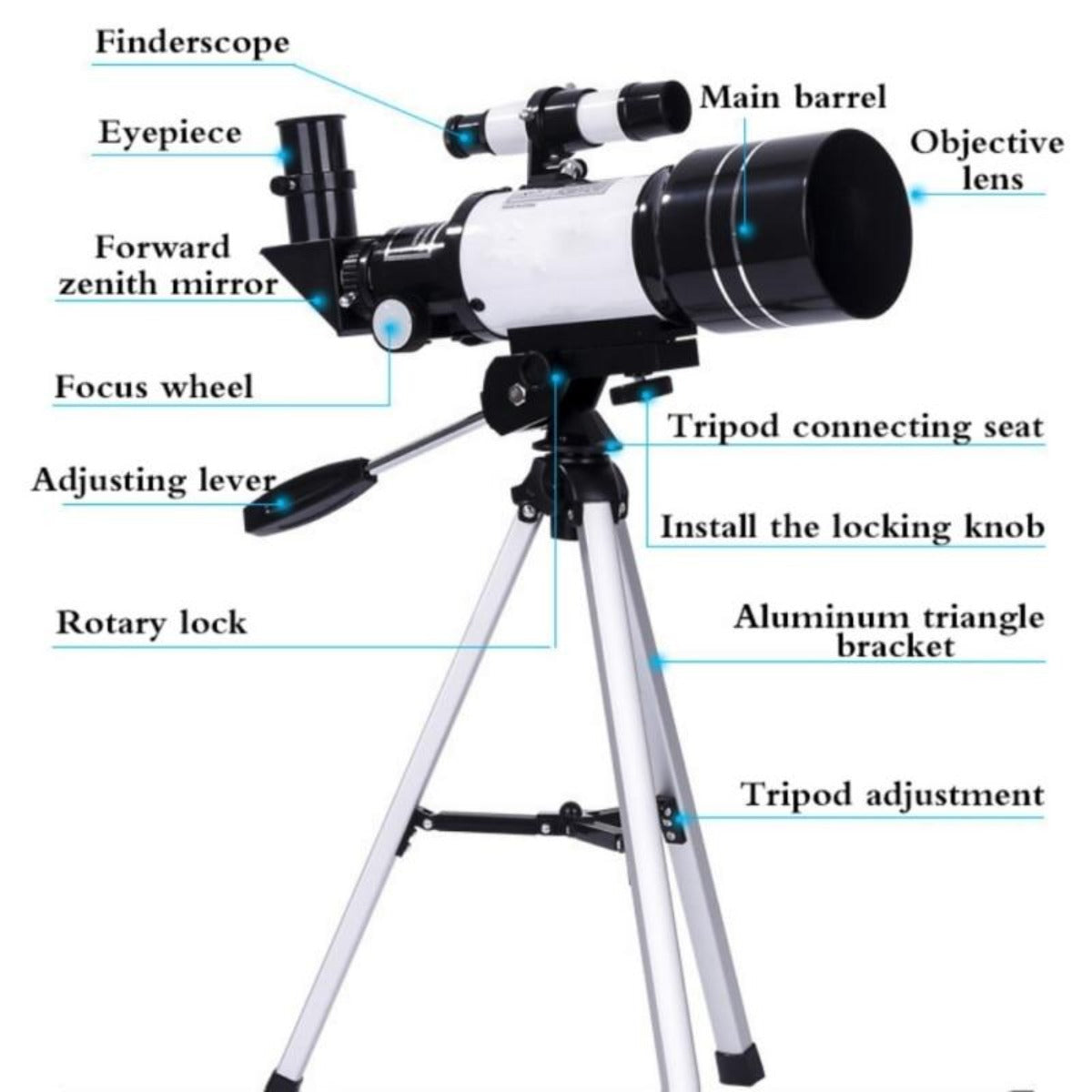 Dragon Z9i Astronomical Telescope Toy for UFO and Stargazing
