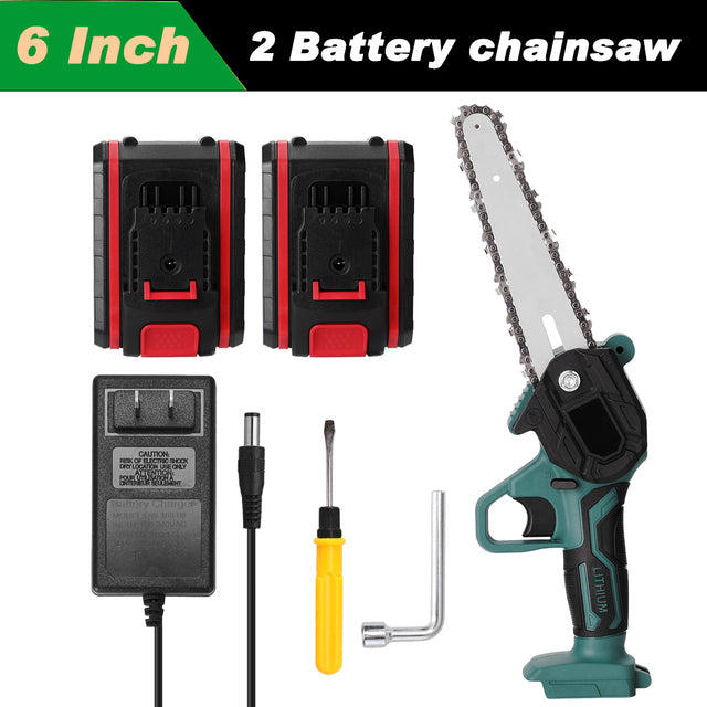 Portable 4 Inch  Mini Electric Mini Electric Chain Saw Gardening Tool