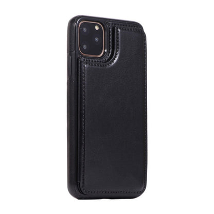 Casual Retro Theme Vegan Leather Flip Wallet Case for iPhone 11 to 15