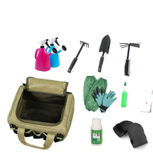 Load image into Gallery viewer, Multi Function Gardening Tool Storage Bag with Detachable Mini Chair

