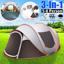 Load image into Gallery viewer, Large Capacity 4 to 5 Persons Automatic Pop Up Camping Tent
