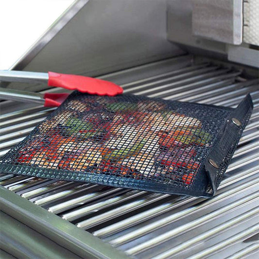 Non Stick Mesh Grill Bag Set for BBQ and Baking