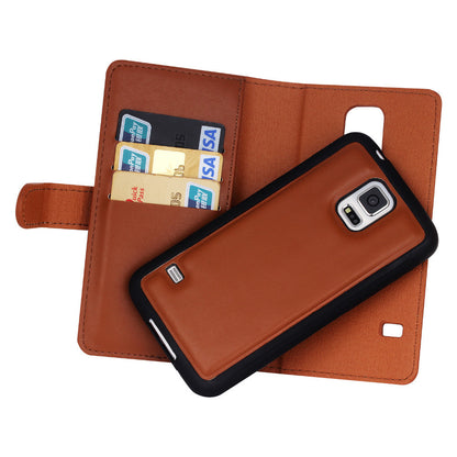 2 in 1 Leather Flip Waller Card Holder Case For iPhone and Samsung Galaxy - Onetify