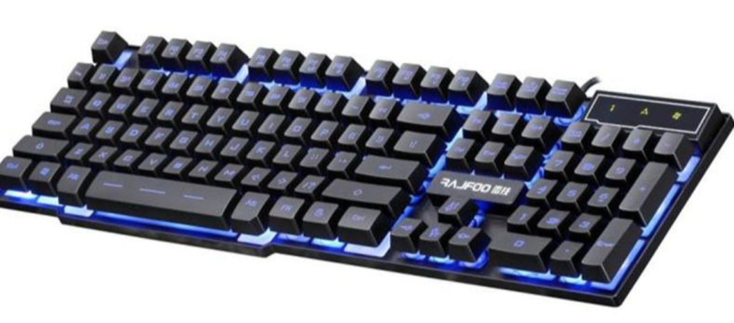 Ninja Dragons Alpha 3C USB Wired 3 Colors LED Backlight PC Gaming Keyboard
