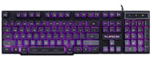 Load image into Gallery viewer, Ninja Dragons Alpha 3C USB Wired 3 Colors LED Backlight PC Gaming Keyboard
