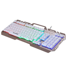 Load image into Gallery viewer, Ninja Dragons Y3N USB Wired Illuminated Colorful LED Gaming Keyboard
