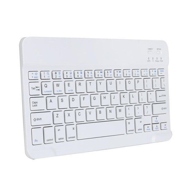 Ultra Slim Wireless Bluetooth Aluminum Gaming Keyboard