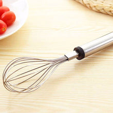 Load image into Gallery viewer, Stainless Steel Multifunction Egg beater 2 Pcs Set
