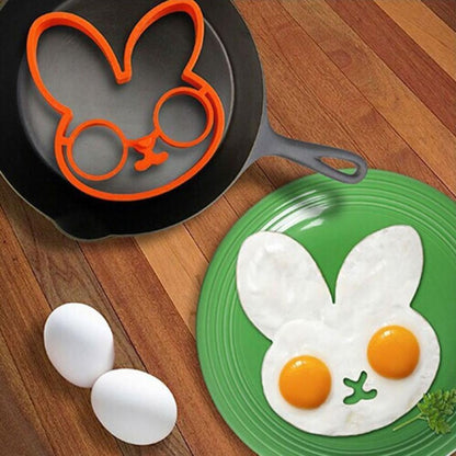 Cartoon Theme Egg and Pancake Mold Set 6 pcs Set
