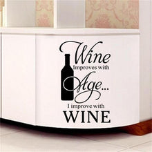 Load image into Gallery viewer, Home Decor Wine Theme Wall Stickers 5 pcs set
