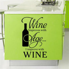 Load image into Gallery viewer, Home Decor Wine Theme Wall Stickers 5 pcs set
