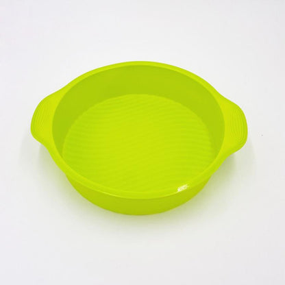 9 inch DlY Round Cake Pan Shape 3D Silicone Cake Mold - Onetify