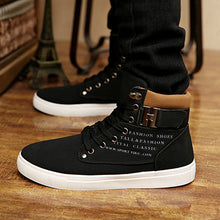 Load image into Gallery viewer, Mens Casual Daily High Top Ankle Faux Leather Boots
