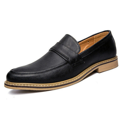Mens Business Casual Everyday Wear Slip On Shoes