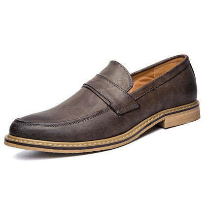 Mens Business Casual Everyday Wear Slip On Shoes