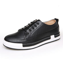Load image into Gallery viewer, Mens Casual Breathable Vegan Leather Lace Up Shoes
