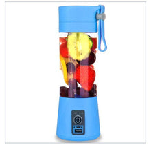 Load image into Gallery viewer, Portable USB Electric Fruit Juice Blender Deluxe Version
