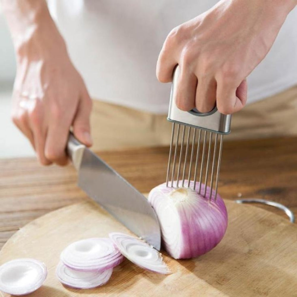 Durable Stainless Steel Onion and Vegetable Holder