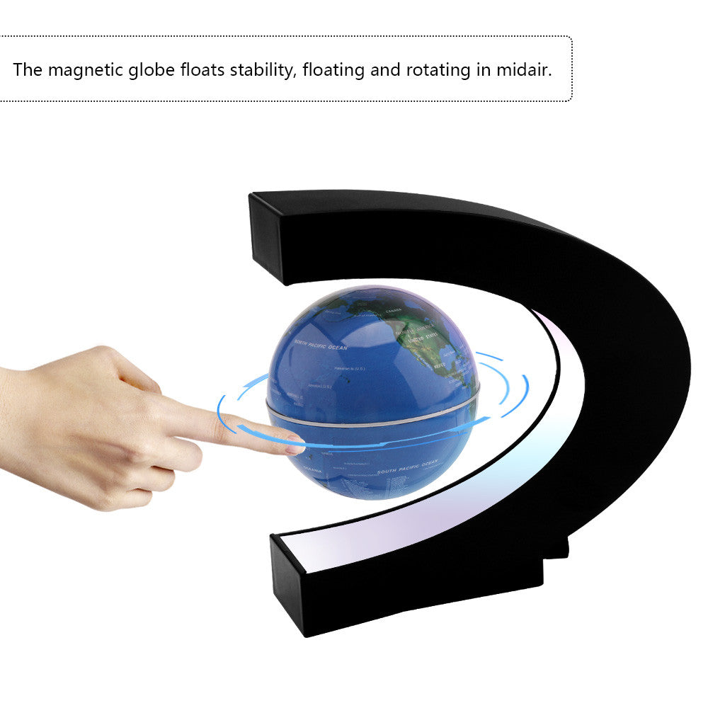 Electronic Magnetic Levitation Globe with LED lights