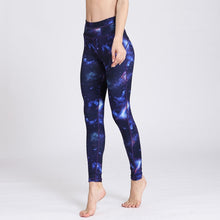 Load image into Gallery viewer, Galaxy Theme Yoga Leggings
