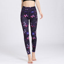 Load image into Gallery viewer, Galaxy Theme Yoga Leggings
