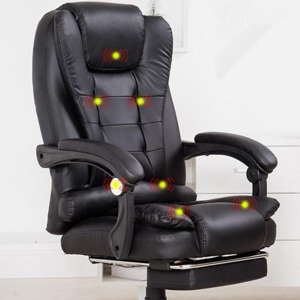 Premium Office Massage Chair with Footrest