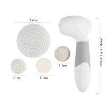 Load image into Gallery viewer, Waterproof 4-in-1 Portable Multi-functional Facial Brush Cleaner Blackhead Remover
