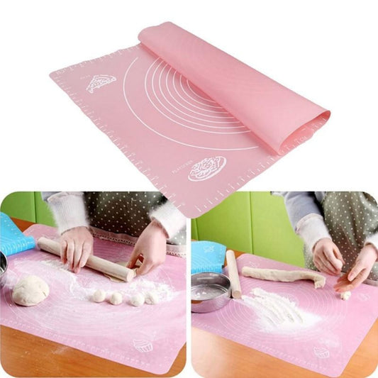 Silicone Mat with Scale Non-Stick Baking Tools (4 pcs set )