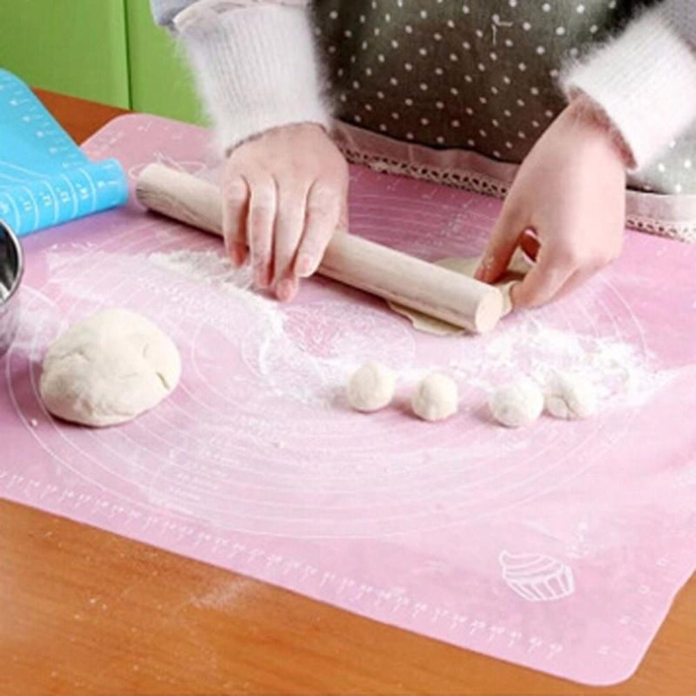 Silicone Mat with Scale Non-Stick Baking Tools (4 pcs set )