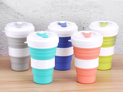 Creative Expandable Silicone Travel Coffee Cup
