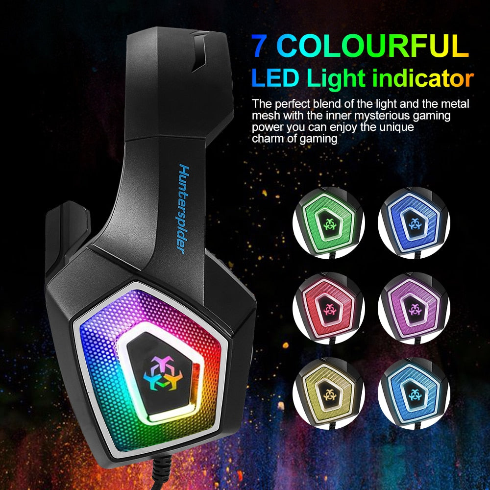 Dragon G3X Stereo RGB Gaming Headset with Microphone