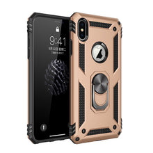 Load image into Gallery viewer, Armor Shockproof Protective Case with Magnetic Ring Holder for iPhone 7, 7Plus, 8, 8Plus, X, XR, XS, XS Max
