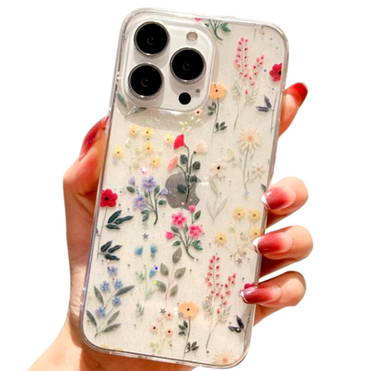 Floral Bouquet Soft Silicone Case for iPhone