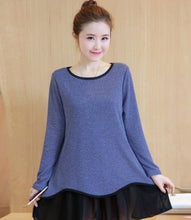 Load image into Gallery viewer, Womens Long Sleeve Layered Top
