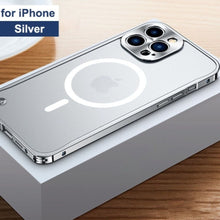 Load image into Gallery viewer, Premium Metal Frame Protective Case for iPhone
