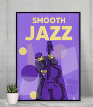 Load image into Gallery viewer, Smooth Jazz Vintage Jazz Poster
