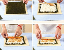 Load image into Gallery viewer, DIY Bamboo Sushi Rolling Mat Set ( 2 Sets)
