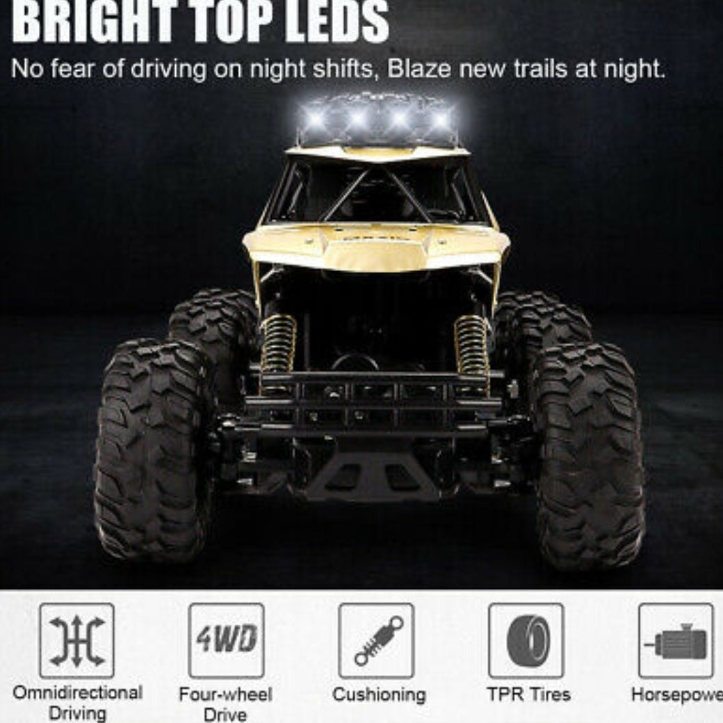 Dragon 6 Wheels 1/12 High Speed Remote Control 2.4Ghz 4WD Monster Truck
