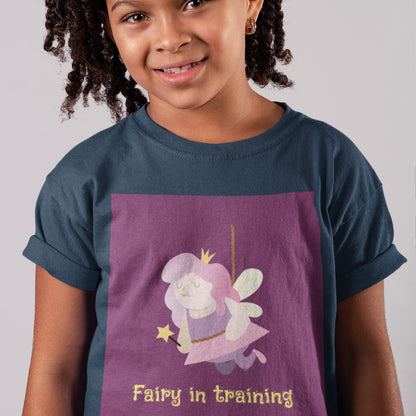 Kids Girls Fairy in Training T-Shirt