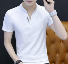 Load image into Gallery viewer, Mens Casual V Neck Slim Fit T Shirt
