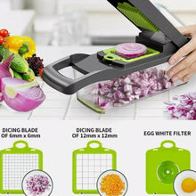 Load image into Gallery viewer, Multifunction Vegetable Fruit Slicer Chopper Food Container
