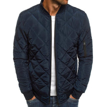 Load image into Gallery viewer, Mens Quilted Bomber Jacket
