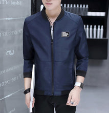 Load image into Gallery viewer, Mens Casual Bomber Jacket
