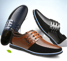 Load image into Gallery viewer, Mens Two Tone Lace Up Casual Shoes
